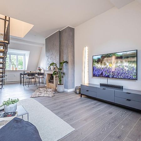 Fewo1846 - Moewensicht - Luxurioese Maisonettewohnung Mit 2 Schlafzimmern Und Hafenblick 弗伦斯堡 外观 照片