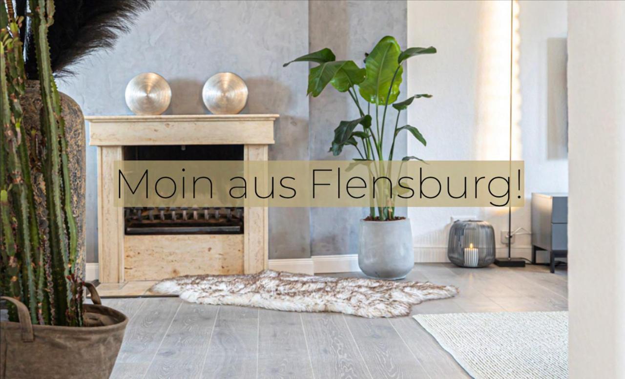 Fewo1846 - Moewensicht - Luxurioese Maisonettewohnung Mit 2 Schlafzimmern Und Hafenblick 弗伦斯堡 外观 照片
